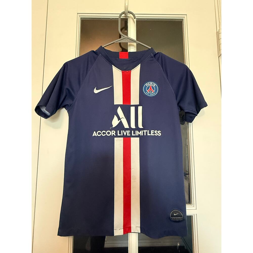 Nike PSG Paris Saint-Germain 2019-20 Home Soccer Jersey Youth Large AJ5817-411